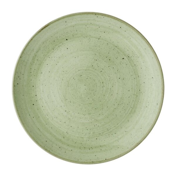 Coupeborden | STONECAST | Keramiek | Sage Green | 12 Stuks | Ø217mm