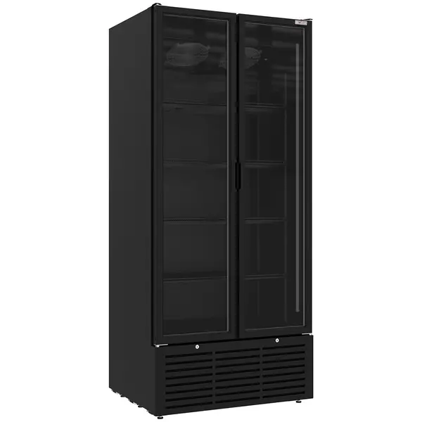 Koelkast | 804L | Zwart | +1°C/+9°C | Geforceerd | Draaideuren | Wielen (Geremd) | 880x715x2009(h)mm