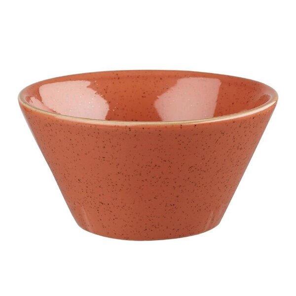 Tapasschaaltjes | STONECAST | Porselein | Spiced Orange | 35.4cl | 12 Stuks | Ø295x130(h)mm