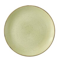 Churchill Coupeborden | STONECAST RAW | Green | 12 Stuks | Ø220mm 