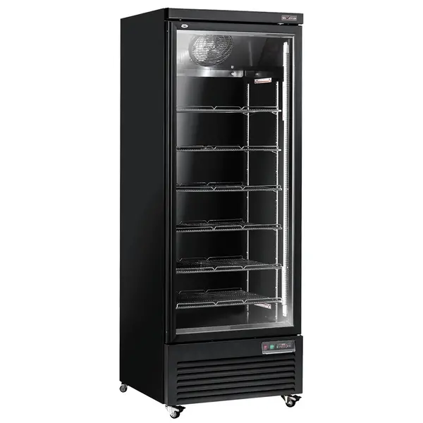 Koelkast | 615L | Zwart | +1°C/+10°C | Geforceerd | Wielen (Geremd) | 750x740x2040(h)mm