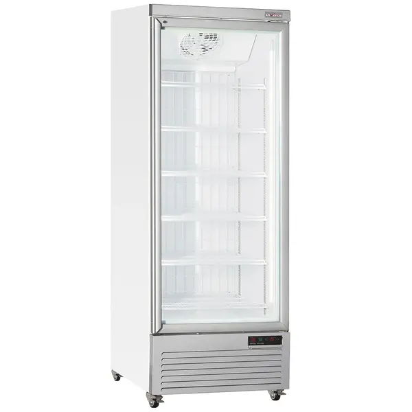 Vrieskast | 560L | Wit/Grijs | -15°C/-18°C | Geforceerd | Wielen (Geremd) | 750x760x2040(h)mm