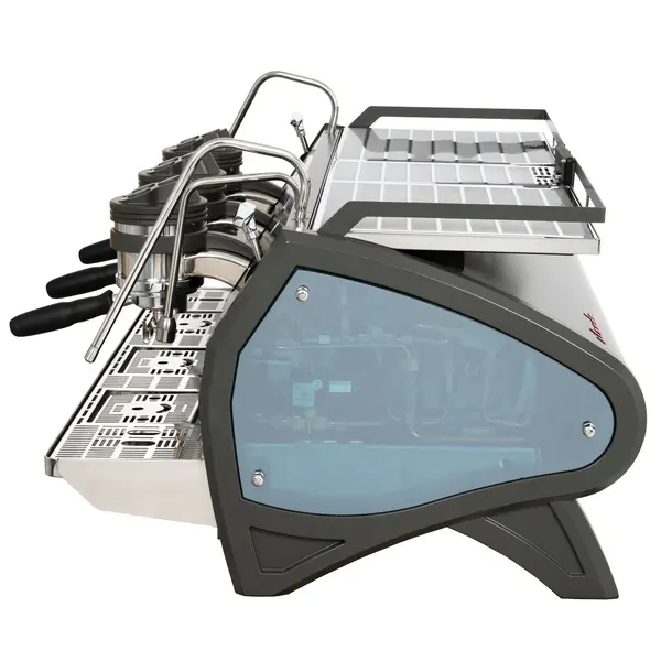 Espressomachine | STRADA S | Antracietgrijs | 3 Groepen | Digitaal | 5.83kW (400V) | Smartphone App | Incl. Ontharder + Baristakit | 1030x690x500(h)mm