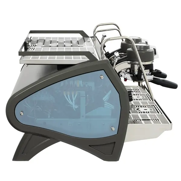 Espressomachine | STRADA X | Antracietgrijs | 2 Groepen | Digitaal | 4.8kW (400V) | Smartphone App | Incl. Ontharder + Baristakit | 830x690x500(h)mm