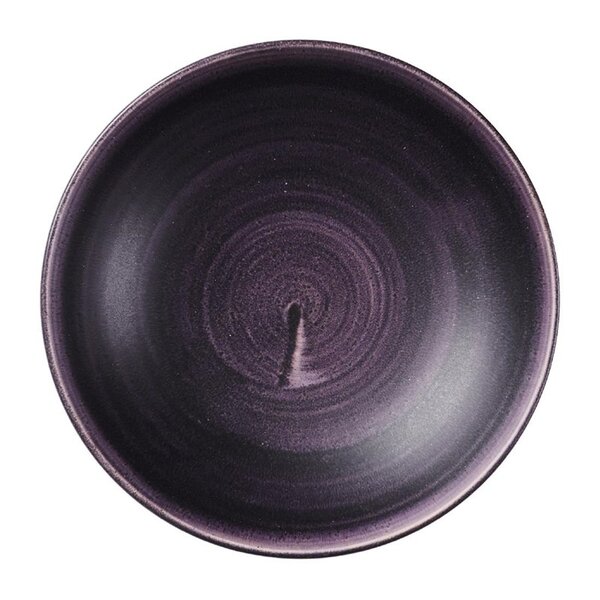 Coupeschalen | STONECAST PATINA | Keramiek | Cobalt Deep Purple | 12 Stuks | Ø184mm