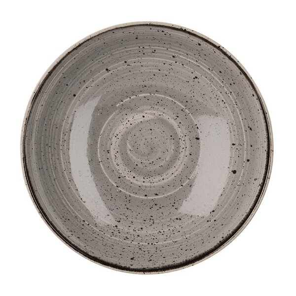 Coupeschalen | STONECAST | Porselein | Peppercorn Grey | 12 Stuks | Ø182x230(h)mm