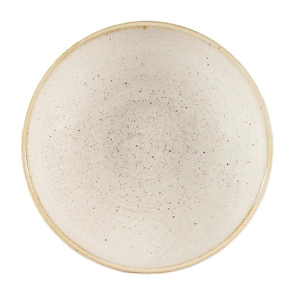 Coupeschalen | STONECAST | Porselein | Nutmeg Cream | 12 Stuks | Ø182mm