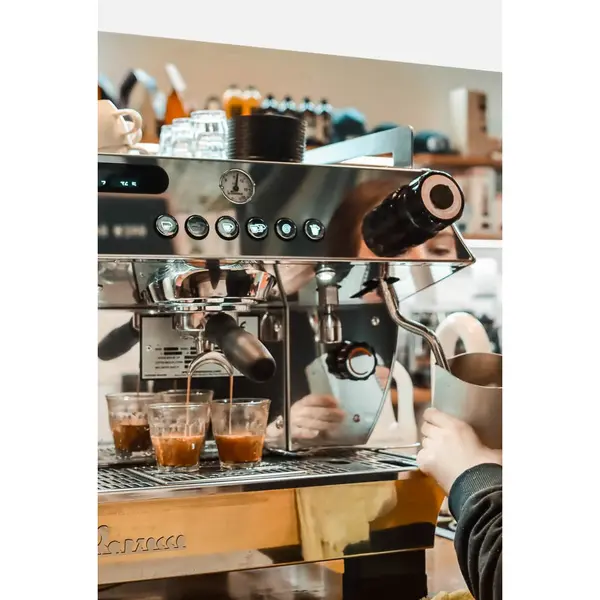 Espressomachine | GB5 X | RVS | 2 Groepen | Digitaal | 3.33kW (400V) | Incl. Ontharder + Baristakit | 770x640x470(h)mm