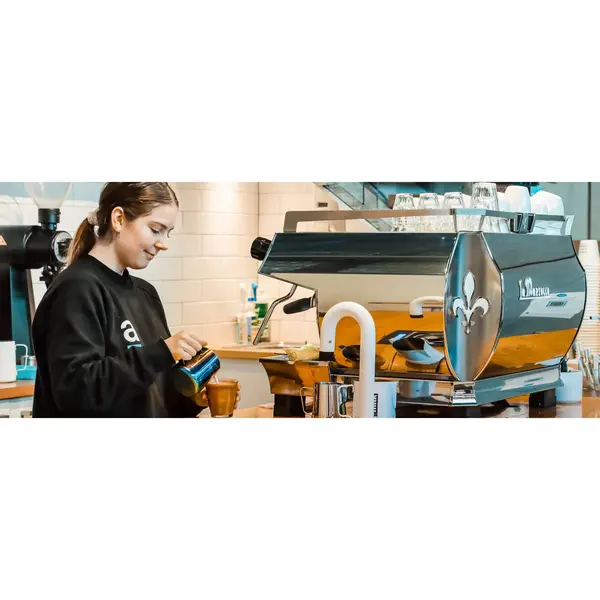 Espressomachine | GB5 X | RVS | 2 Groepen | Digitaal | 3.33kW (400V) | Incl. Ontharder + Baristakit | 770x640x470(h)mm