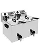 Diverso by Diamond Friteuse | Elektrisch | 10+10L | 0°C/180°C | 9kW (2x 400V) | Aftapkranen | 560x450x320(h)mm 