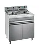 Diverso by Diamond Friteuse | Elektrisch | 14+14L | 100°C/190°C | 18kW (2x 400V) | Aftapkranen | 750x655x845/985(h)mm 