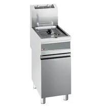 Diverso by Diamond Friteuse | Gas | 15L | 110°C/190°C | 12.5kW | Piëzo Ontsteking | Aftapkraan | 375x650x845/1010(h)mm 
