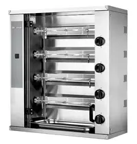 Diverso by Diamond Kippengrill | SMALL | Gas | 4 Spitten | 12 Kippen | 13.6kW (230V) | 800x400x915(h)mm 