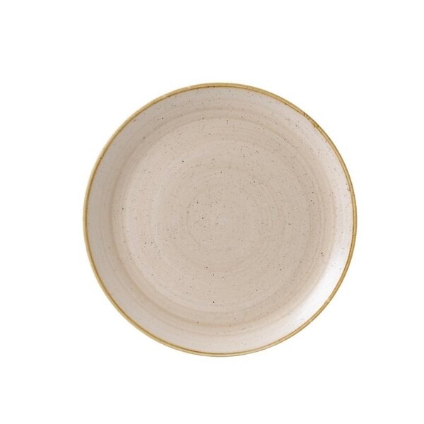 Coupeborden | STONECAST | Porselein | Nutmeg Cream | 6 Stuks | Ø324mm
