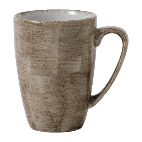 Mokken | STONECAST PATINA | Porselein | Antique Taupe | 34cl | 12 Stuks | 106x110(h)mm