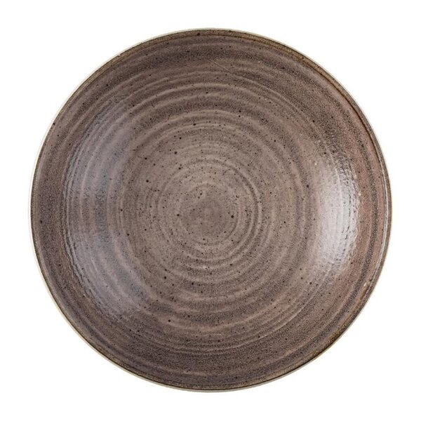 Coupeschalen | STONECAST RAW | Keramiek | Brown | 12 Stuks | Ø184mm
