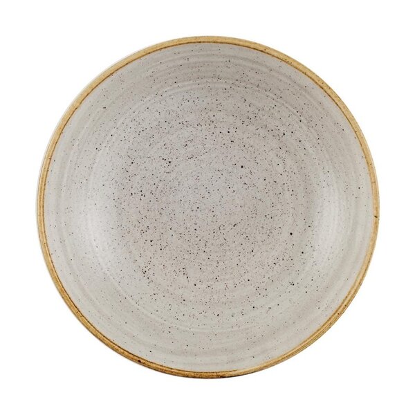 Coupeschalen | STONECAST RAW | Porselein | Grey | 12 Stuks | Ø184x30(h)mm
