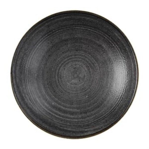 Coupeschalen | STONECAST RAW | Keramiek | Black | 12 Stuks | Ø184mm