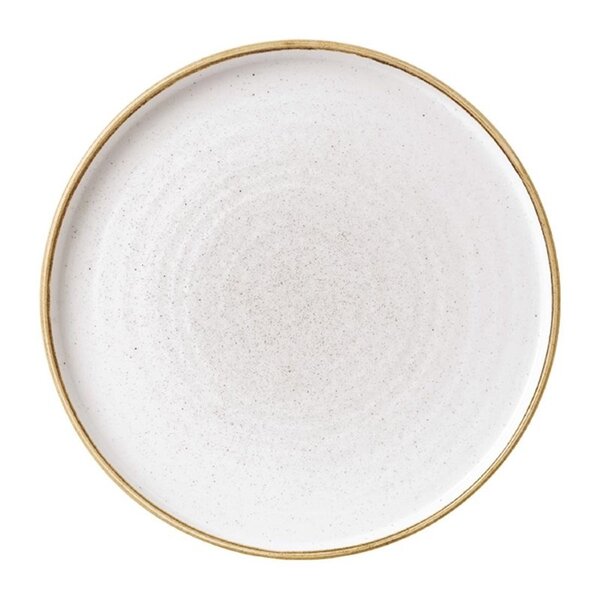 Borden | STONECAST | Keramiek | Barley White | 6 Stuks | Ø260mm