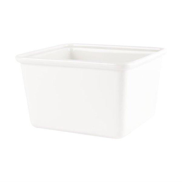 Serveerschalen | COUNTER SERVE | Porselein | Wit | 1/6 GN | 4 Stuks | 180x194mm