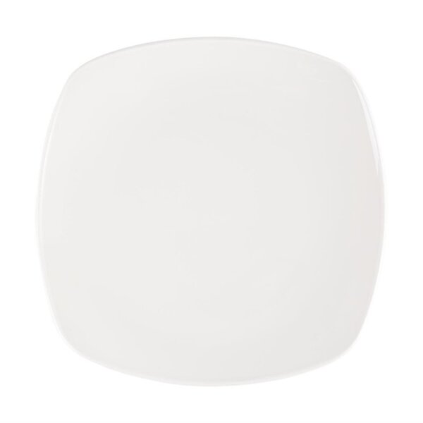 Borden | X SQUARED | Porselein | Wit | 12 Stuks | 252x252mm