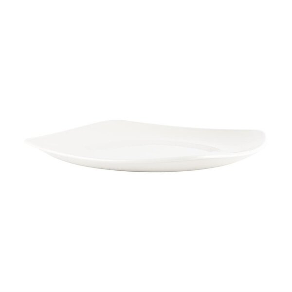 Borden | X SQUARED | Porselein | Wit | 12 Stuks | 252x252mm