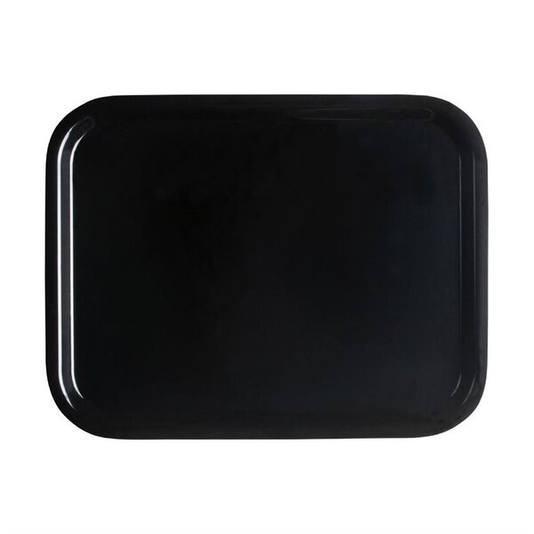 Dienblad | CAPRI | Laminaat | Zwart | 430x330mm