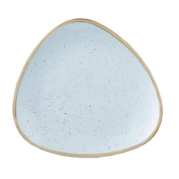Borden | STONECAST | Porselein | Duck Egg Blue | 6 Stuks | Ø315x115(h)mm