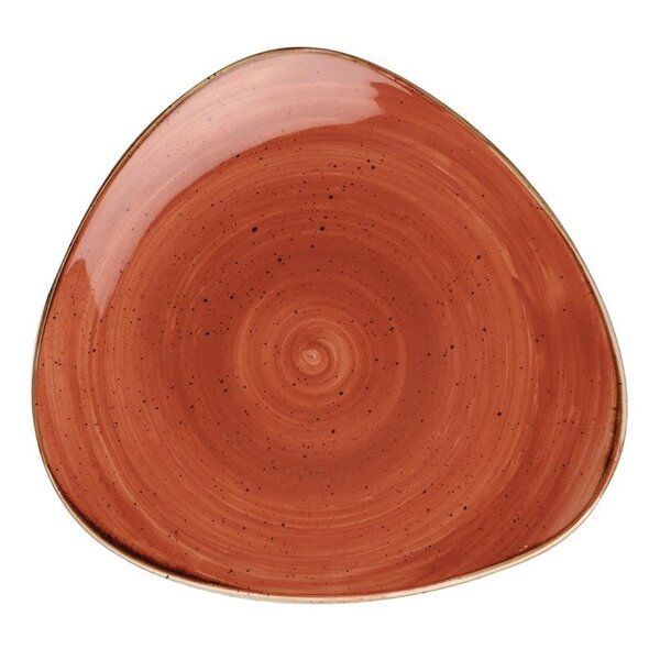 Borden | STONECAST | Porselein | Spiced Orange | 6 Stuks | Ø315x115(h)mm