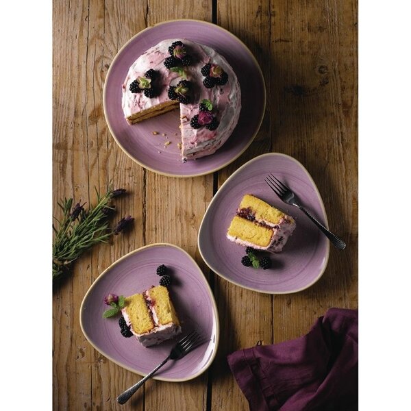 Borden | STONECAST | Keramiek | Lavender | 12 Stuks | Ø260mm