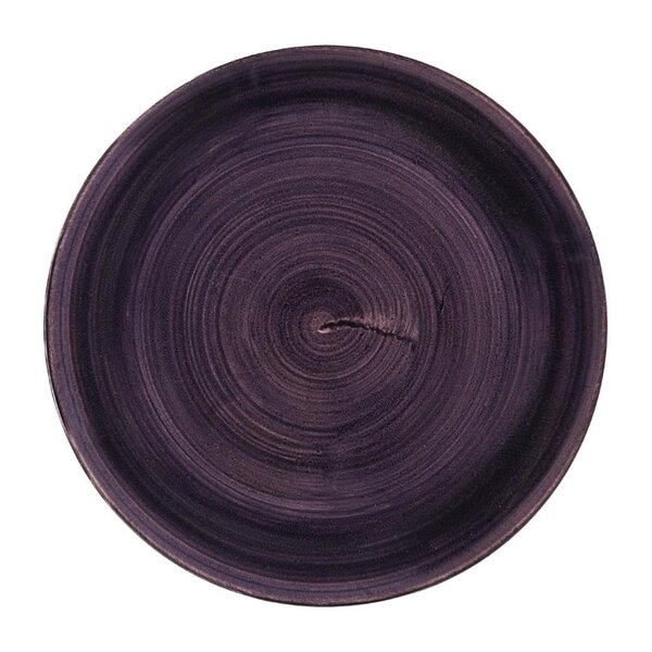 Coupeborden | STONECAST PATINA | Keramiek | Cobalt Deep Purple | 12 Stuks | Ø260mm