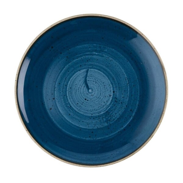Coupeborden | STONECAST | Keramiek | Java Blue | 12 Stuks | Ø260mm