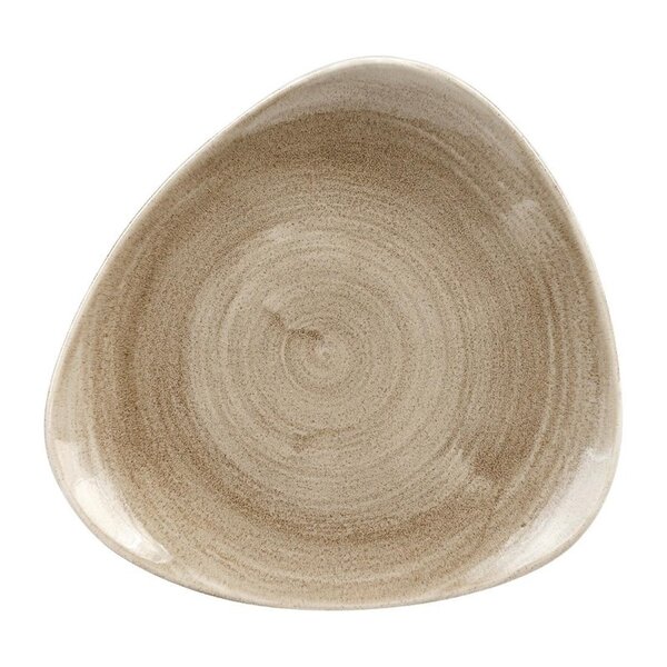 Borden | STONECAST PATINA | Porselein | Antique Taupe | 12 Stuks | 229mm