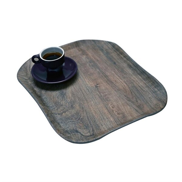 Dienblad | VERSA | Glasvezel | Houtlook | Antislip | Stapelbaar | 320x260mm