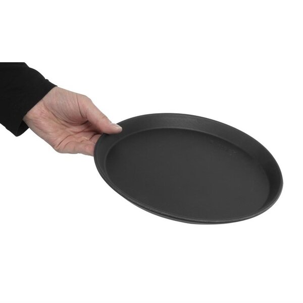 Dienblad | CAMTREAD | Glasvezel | Zwart | Antislip | Ø355mm