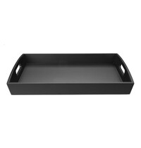 Olympia Dienblad | Bamboe | Zwart | 510x350x70(h)mm