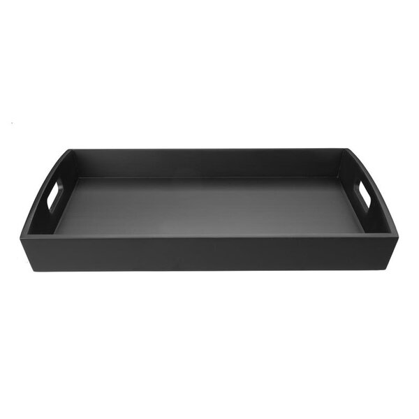 Dienblad | Bamboe | Zwart | 510x350x70(h)mm