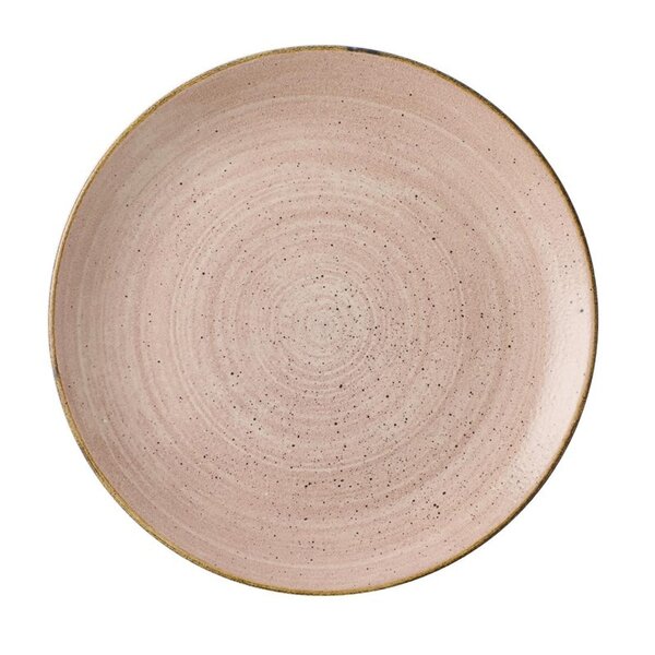 Coupeborden | STONECAST RAW | Keramiek | Terracotta | 12 Stuks | Ø260mm