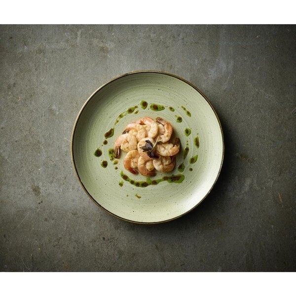 Coupeborden | STONECAST RAW | Green | 12 Stuks | Ø260mm