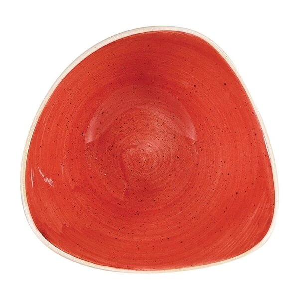 Kommen | STONECAST | Porselein | Berry Red | 12 Stuks | Ø153mm