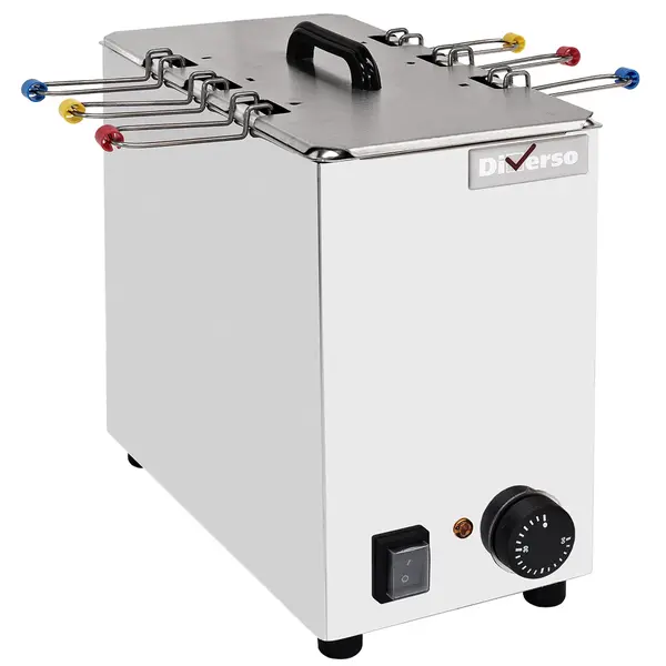 Eierkoker | RVS | 1/3 GN | Incl. 6 Eiermandjes | 0°C/90°C | 1.5kW (230V) | 173x323x290(h)mm