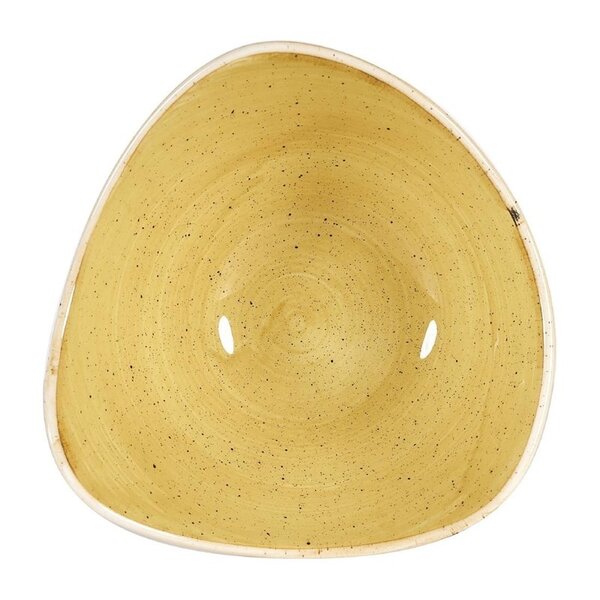 Kommen | STONECAST | Porselein | Mustard Seed Yellow | 12 Stuks | Ø153mm