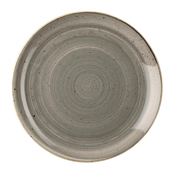 Coupeborden | STONECAST | Peppercorn Grey | 12 Stuks | Ø254mm