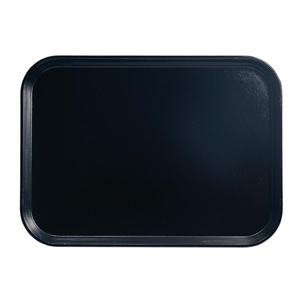 Dienblad | CAMTRAY | Glasvezel | Zwart | Stapelbaar | 457x355mm