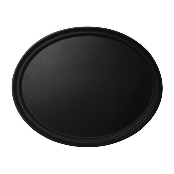 Dienblad | CAMTREAD | Glasvezel | Zwart | Antislip | Stapelbaar | 600x730mm