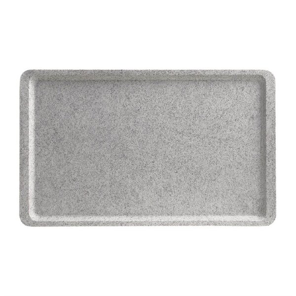 Dienblad | VERSA | Kunststof | Graniet | Stapelbaar | 530x325mm