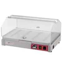 Diverso by Diamond Warmhoudvitrine | RVS | 30°C/60°C | 1 Niveau | Zelfbediening | 0.4kW (230V) | 500x355x270(h)mm 