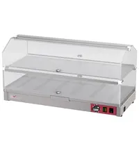 Diverso by Diamond Warmhoudvitrine | RVS | 30°C/60°C | 2 Niveaus | Zelfbediening | 0.7kW (230V) | 800x355x415(h)mm 