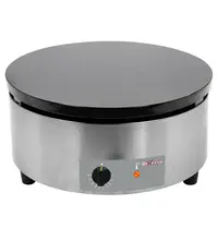 Diverso by Diamond Crêpes Bakplaat | Elektrisch | Oppervlak Ø400 (Gietijzer) | 0°C/300°C | 3.6kW (230V) | Ø400x200(h)mm 