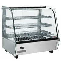 Diverso by Diamond Warmhoudvitrine | RVS | 30°C/90°C | 3 Niveaus | 1.1kW (230V) | 692x582x685(h)mm 